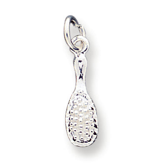 Sterling Silver Brush Charm