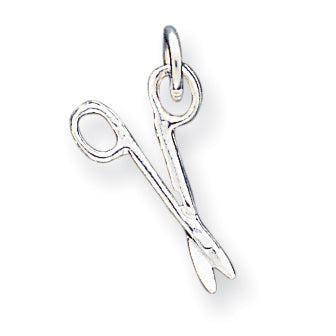 Sterling Silver Scissors Charm