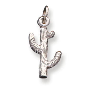 Sterling Silver Cactus Charm