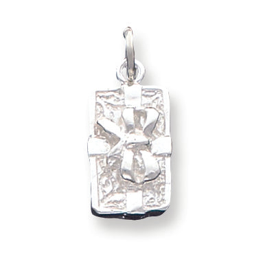 Sterling Silver Present Charm