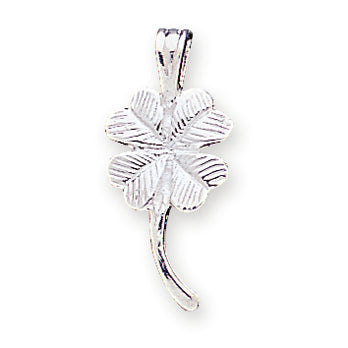 Sterling Silver 4-leaf Clover Charm