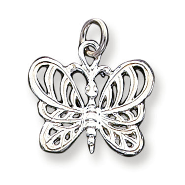 Sterling Silver Butterfly Charm