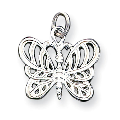 Sterling Silver Butterfly Charm