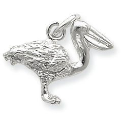 Sterling Silver Pelican Charm