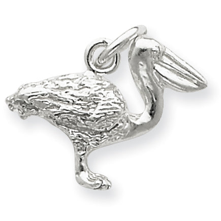 Sterling Silver Pelican Charm