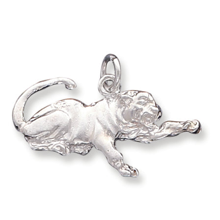 Sterling Silver Tiger Charm