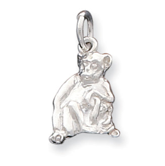 Sterling Silver Monkey Charm