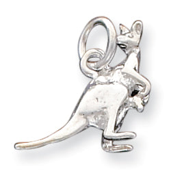 Sterling Silver Kangaroo Charm