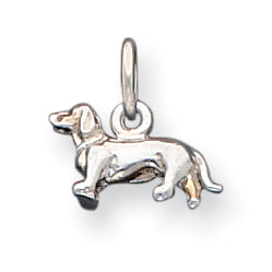 Sterling Silver Dog Charm