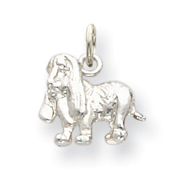 Sterling Silver Hound Dog Charm