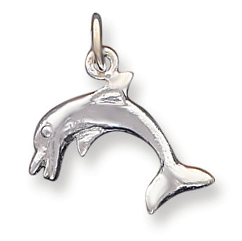 Sterling Silver Dolphin Charm