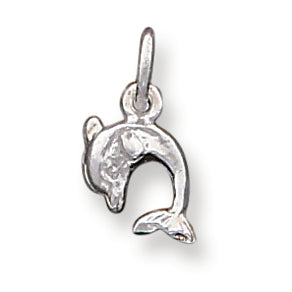 Sterling Silver Dolphin Charm