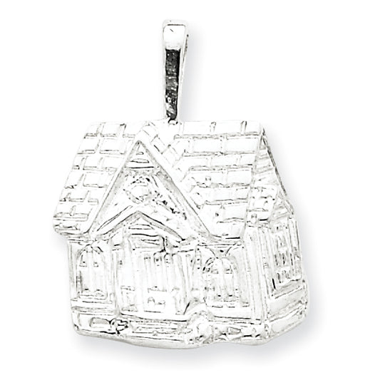 Sterling Silver House Charm