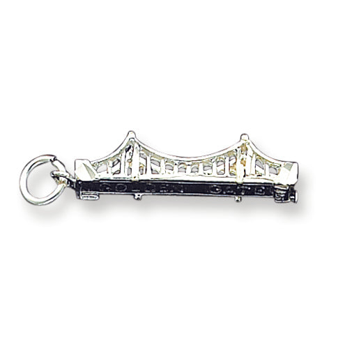 Sterling Silver Golden Gate Bridge Charm