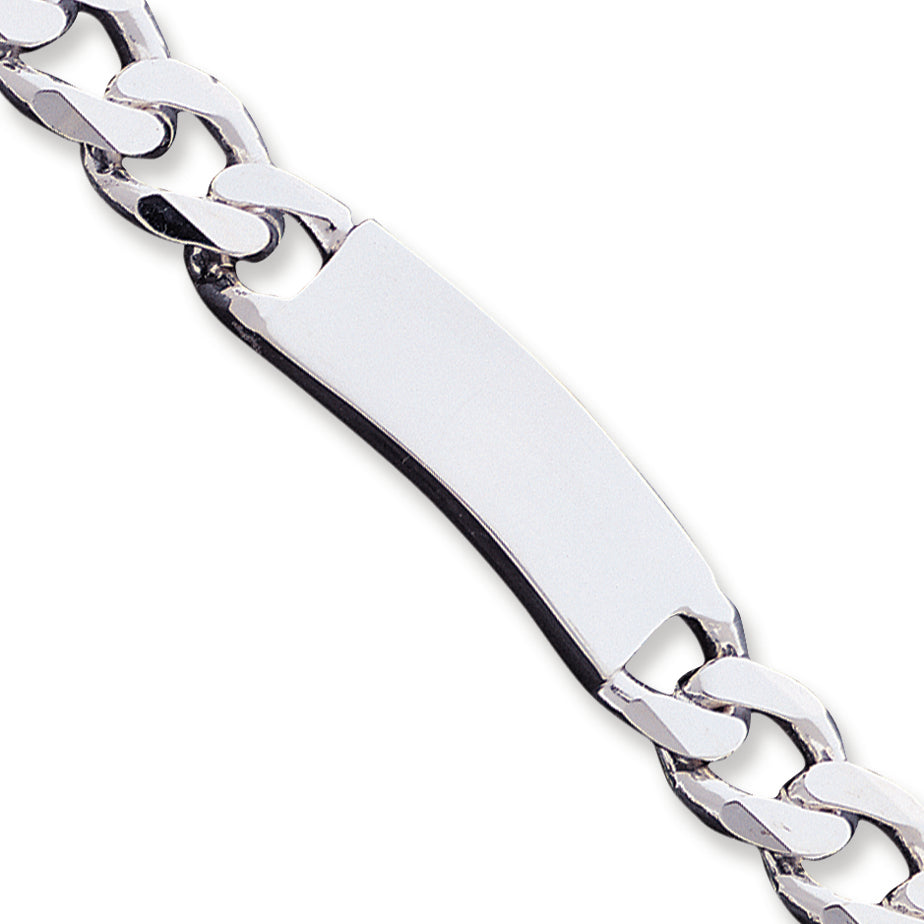Sterling Silver Curb ID Bracelet 8.5 Inches