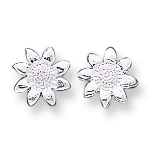 Sterling Silver Flower Mini Earrings