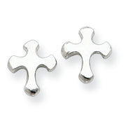 Sterling Silver Cross Earrings