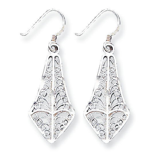 Sterling Silver Filigree Earrings