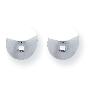 Sterling Silver Polished 9mm Ball Earrings