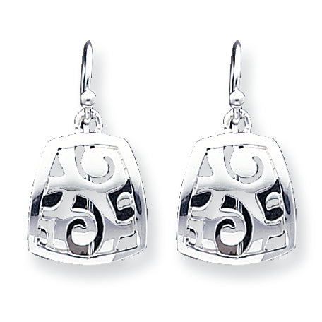 Sterling Silver Fancy Polished Earrings