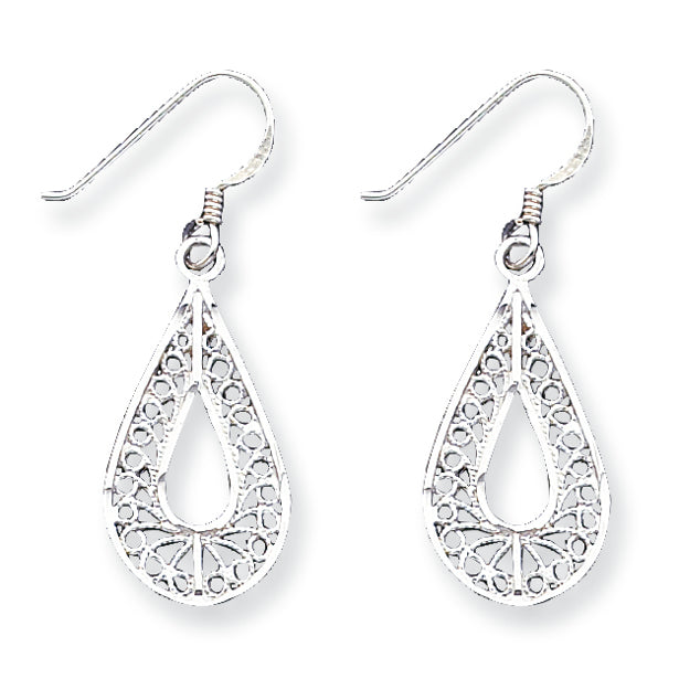 Sterling Silver Filigree Earrings