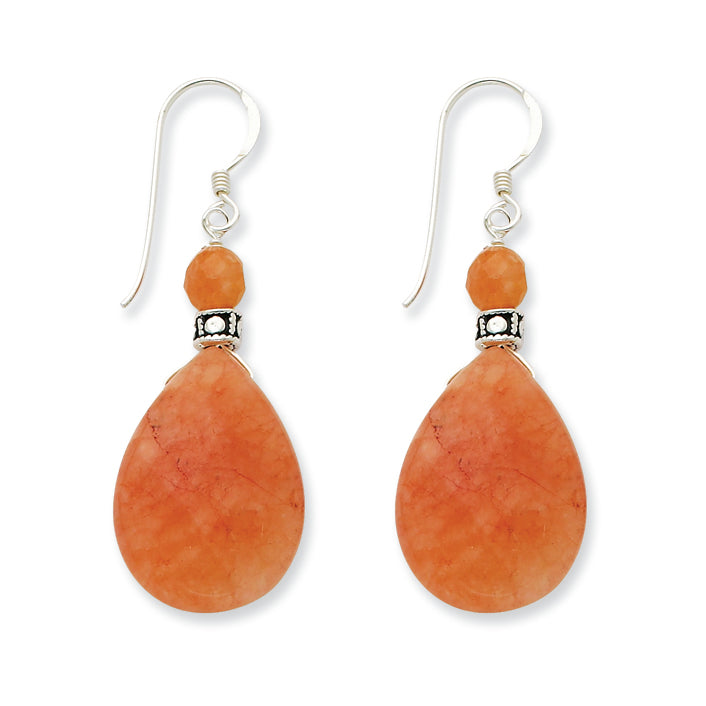Sterling Silver Carnelian Earrings