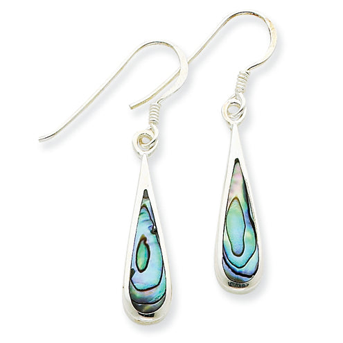 Sterling Silver Abalone Dangle Earring