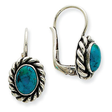 Sterling Silver Turquoise Earrings