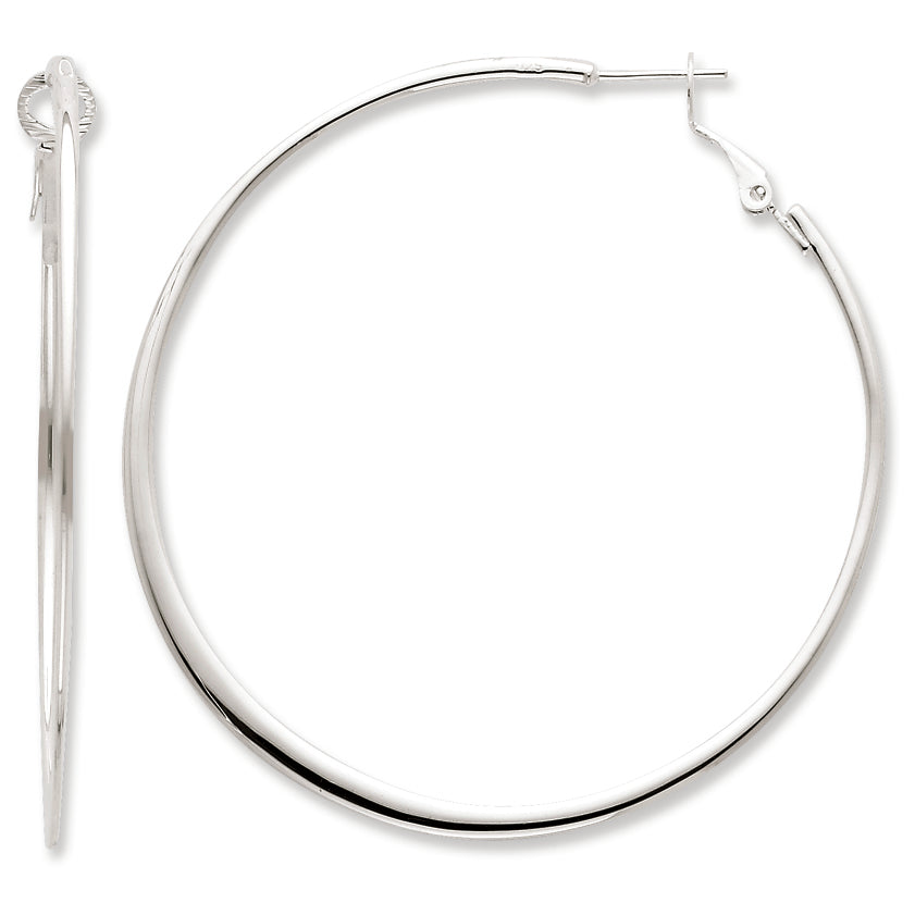Sterling Silver Hoop Earrings