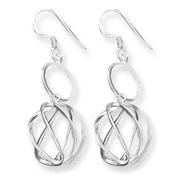 Sterling Silver Fancy Earrings