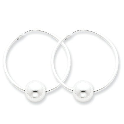 Sterling Silver Hoop Earrings