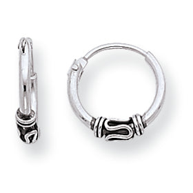 Sterling Silver Hoop Earrings