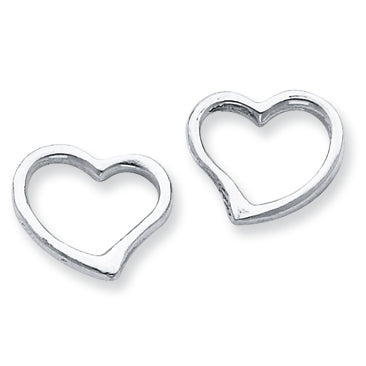 Sterling Silver Heart Earrings