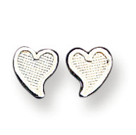 Sterling Silver Heart Earrings