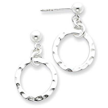 Sterling Silver Dangling Circle Earring
