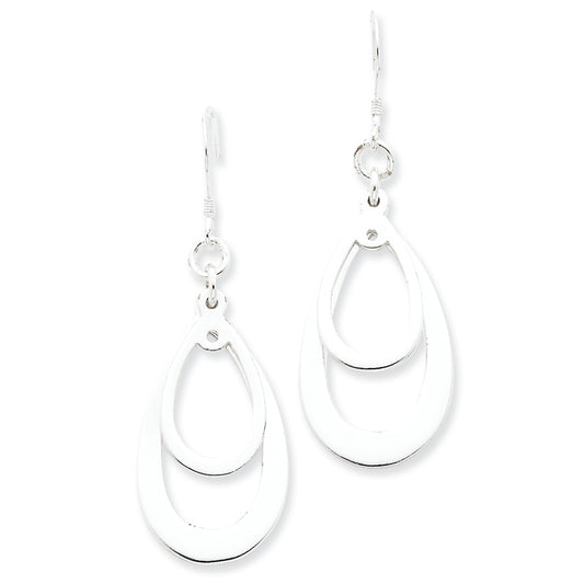 Sterling Silver Fancy Dangle Earrings