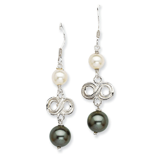 Sterling Silver Freshwater Cultured Pearl Earrings