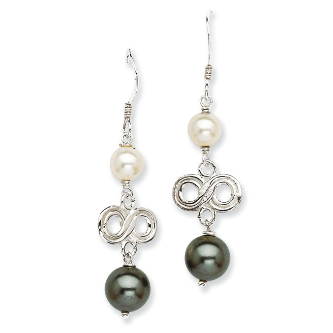 Sterling Silver Freshwater Cultured Pearl Earrings