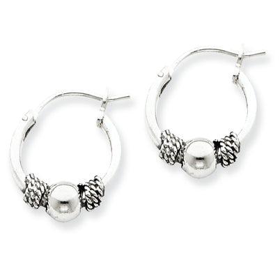 Sterling Silver Hoop Earrings