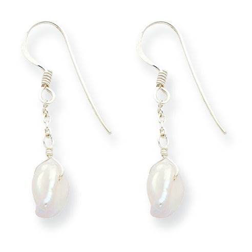 Sterling Silver Freshwater Cultured Pearl Earrings