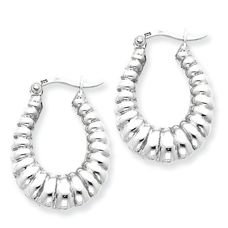 Sterling Silver Hoop Earrings