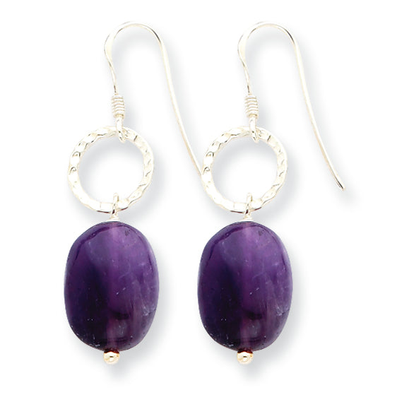 Sterling Silver Amethyst Earrings