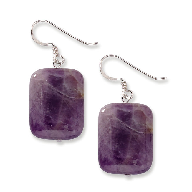 Sterling Silver Amethyst Earrings