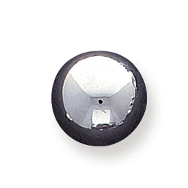 Sterling Silver Button Earrings