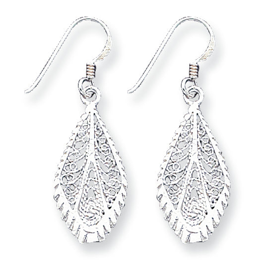 Sterling Silver Filigree Earrings