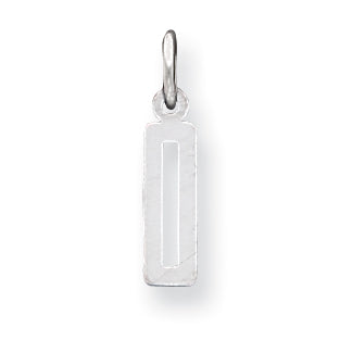 Sterling Silver Small Elongated Pol Number 0