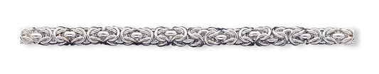 Sterling Silver 7.5inch Polished Fancy Link Toggle Bracelet 7.5 Inches