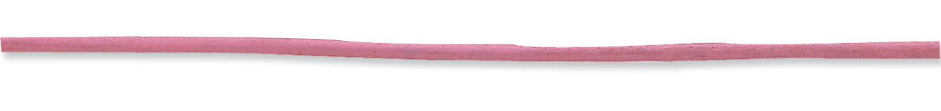 Sterling Silver 16inch 2mm Pink Leather Cord Necklace 16 Inches