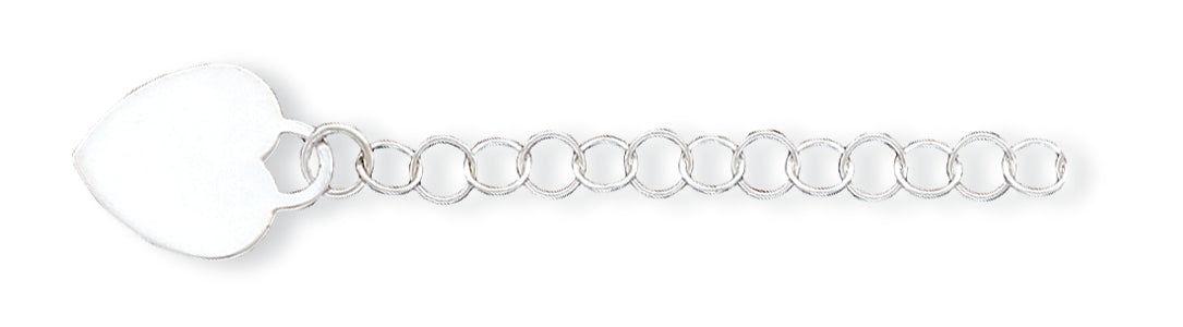 Sterling Silver Round Link Bracelet 7.25 Inches