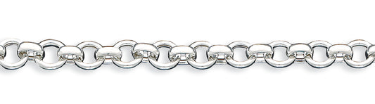 Sterling Silver Link Bracelet 7.25 Inches